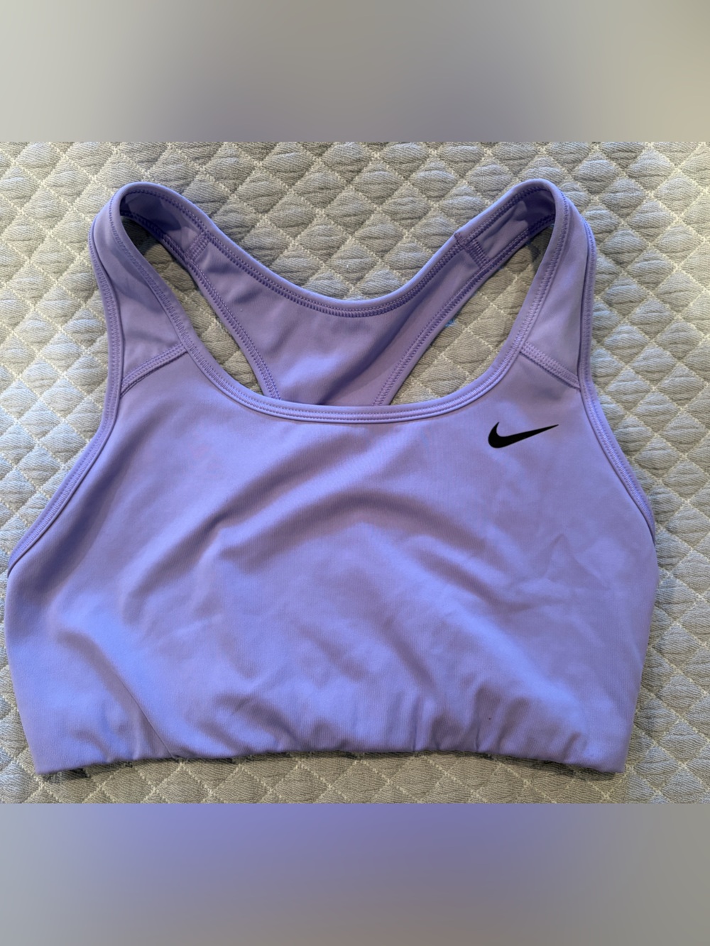 Nike Peloton Lavender Racerback Sports Bra